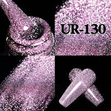 Load image into Gallery viewer, 2022 New Reflective Glitter Nail Gel 8ml Permanent UV/LED Glossy Effect Popular Diamond Nail Gel Design For Womens