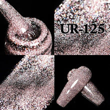 Load image into Gallery viewer, 2022 New Reflective Glitter Nail Gel 8ml Permanent UV/LED Glossy Effect Popular Diamond Nail Gel Design For Womens