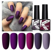 Load image into Gallery viewer, Spring Summer Nail Gel Polish Colorful UV LED Diamond Stylish Glossy and Matte Fashion Design For Womens