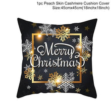 Load image into Gallery viewer, 2022 Santa Claus Christmas Pillowcase Decor For Home Christmas Throw Pillow Covers Decorative Snowman Santa Claus Pillow Covers Linen Cushion Cover Couch Pillow Cases Merry Christmas Ornament Xmas Gifts 45x45CM