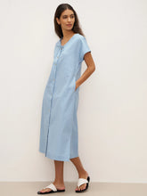 Load image into Gallery viewer, Linen Ladder Tie Simple Dress TAMARA