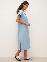 Load image into Gallery viewer, Linen Ladder Tie Simple Dress TAMARA