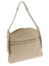 Load image into Gallery viewer, Givenchy Women 'Voyou' Beige Shoulder Bag With Embossed Logo In Smooth Leather Woman