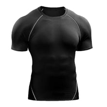 Load image into Gallery viewer, 2025 Compression T Shirt Men Summer Sportswear Running T-shirt Elastic Quick Dry Sport Tops Tee Athletic Gym Workout Shirts Men