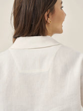 Load image into Gallery viewer, 100% Linen Button-Up Short Sleeve Shirt ORENDA