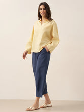 Load image into Gallery viewer, Linen Oversized Fit Pocket Shirt ELOWEN