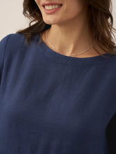 Load image into Gallery viewer, 100% Linen Bateau Neck Pleated Maxi Dress ABIGAIL