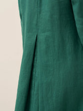 Load image into Gallery viewer, 100% Linen Hooded Pullover Maxi Dress REBECCA