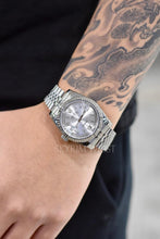 Load image into Gallery viewer, Mod Datejust Roman Silver