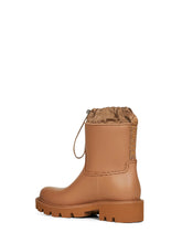 Load image into Gallery viewer, Moncler Women Light Brown Kickstream Rain Boots