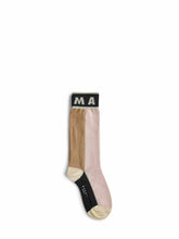 Load image into Gallery viewer, Marni Women Color Block Stretch Cotton Socks
