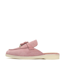Load image into Gallery viewer, Como Suede Mules in Pink