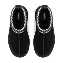 Load image into Gallery viewer, Alaska Shearling Slippers in Black