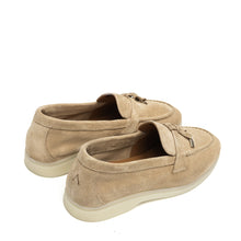 Load image into Gallery viewer, Torino Suede Loafers in Beige