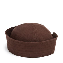 Load image into Gallery viewer, Sailor Linen Hat in Chocolate
