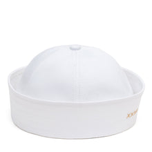 Load image into Gallery viewer, Forbici Sailor Cotton Hat in White