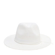 Load image into Gallery viewer, Ravello Paper Straw Hat in White