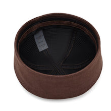 Load image into Gallery viewer, Sailor Linen Hat in Chocolate