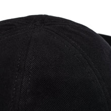 Load image into Gallery viewer, Sailor Cotton Folded Brim Hat in Black