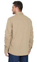 Load image into Gallery viewer, Mens Western Snap Front Button Shirt in Denim and Twill with a Stitched Yoke and Chest Pockets