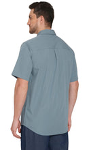 Load image into Gallery viewer, Men's Short Sleeve Easy Snap Explorer Shirt With Multi-Pockets and cool back mesh