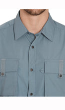 Load image into Gallery viewer, Men's Short Sleeve Easy Snap Explorer Shirt With Multi-Pockets and cool back mesh
