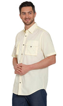 Load image into Gallery viewer, Men's Short Sleeve Easy Snap Explorer Shirt With Multi-Pockets and cool back mesh
