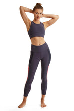 Load image into Gallery viewer, Women's Side Color Block Leggings 24" inseam by CoverGirl