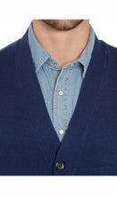 Load image into Gallery viewer, Men's Cashmere-Like Button Front Flat Knit Sweater Vest with front patch pockets