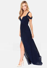Load image into Gallery viewer, Long Floor Length Elegant Greek Style Pleated Dress