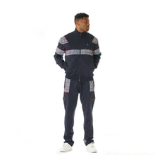 Load image into Gallery viewer, M2780 Makobi PolyPlaid Track Set - Navy
