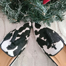 Load image into Gallery viewer, Cow Print Tassel Pumps Women | Casual Slip-On Style