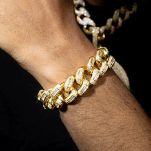Load image into Gallery viewer, 20mm Luxury Gold Cuban Bracelet