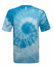 Load image into Gallery viewer, Sky Multi Spiral Tie Dye