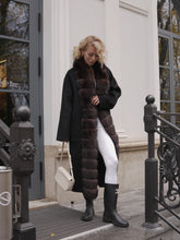 Load image into Gallery viewer, Brackley Genuine Polar Fox Fur Double Face Coat