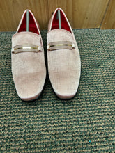 Load image into Gallery viewer, After Midnite Salmon/Pink Smoking Slip-on Red Bottom Prom Dress Shoes Style: 6979