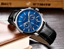 Load image into Gallery viewer, Men's Waterproof Watch With Chronometers Day View Sport Analog Watches Excellent Look Perfect Gift For Him
