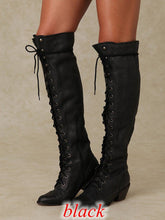 Load image into Gallery viewer, Women’s Over-the-Knee Boots – Round Toe Stylish Tall Winter Boots