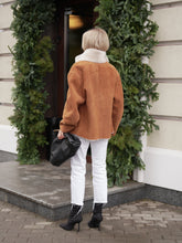 Load image into Gallery viewer, Genuine Shearling Lamb Leather Jacket