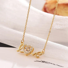 Load image into Gallery viewer, Valentines Day Gift New Titanium Steel Necklace Fashion New Love Smart Necklace Female Clavicle Chain Fashion Jewelry Woman