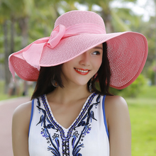 Load image into Gallery viewer, Women’s Summer Straw Hat