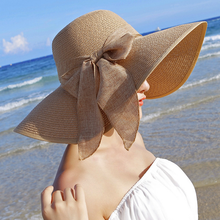 Load image into Gallery viewer, Women’s Summer Straw Hat