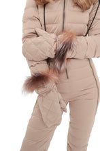 Load image into Gallery viewer, Down Insulated Snow Suit in Beige