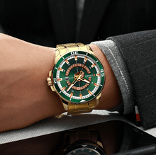 Load image into Gallery viewer, Men's Modern Sports Waterproof Watch Luxury Unique Design Fluorescent Hands Perfect Gift
