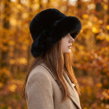 Load image into Gallery viewer, Mongolian Style Oversized Furry Wool Fisherman Hat
