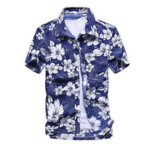 Load image into Gallery viewer, Aloha Shirts Short-sleeved Fashion Chemise Homme Blouse