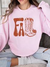 Load image into Gallery viewer, Fall Boots Graphic Crewneck Sweatshirt