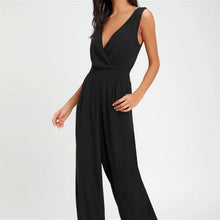 Load image into Gallery viewer, Women’s One-piece Trousers Lace Backless Deep V – High-Waisted Casual Outfit