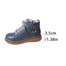 Load image into Gallery viewer, FitiqueFit Women’s Flat Heel Martin Boots