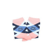Load image into Gallery viewer, Pink Blue Junior Groomsmen Kid's Dress Socks